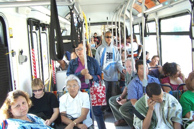 bus interior