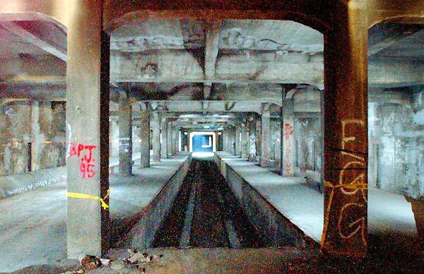 abandonned subway